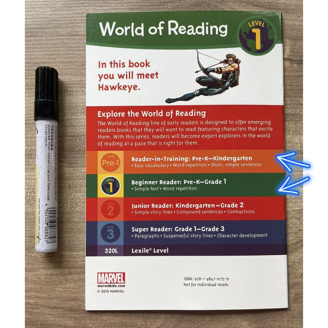 [With damage on some book pages, pls. see photos] World of Reading AVENGERS (17 books) (brand new softcover, no box) - Thor Iron Man Spiderman Hulk Captain America etc