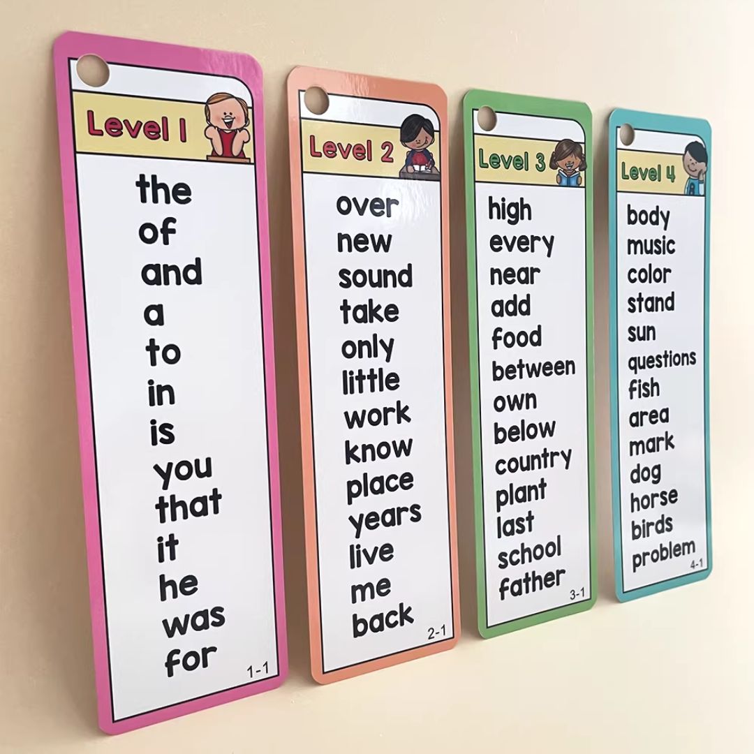 Sight Words Flash Cards Set (1000 Words, 41 Cards) High-Frequency English Reading Cards for Children (brand new flashcards, no box)