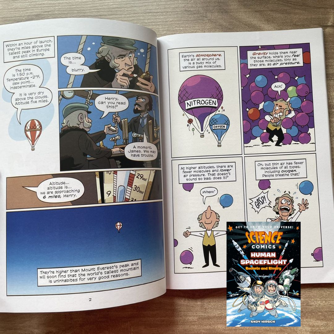 Science Comics (SINGLES, brand new softcover, w/ SLIGHT FOLDS) Computers / Deep Sea Creatures / Human Spaceflight