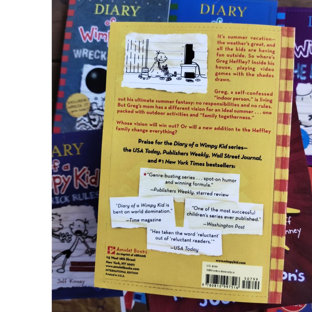 Diary of a Wimpy Kid (singles, brand new softcover, 7.4 x 4.8 inches each book)