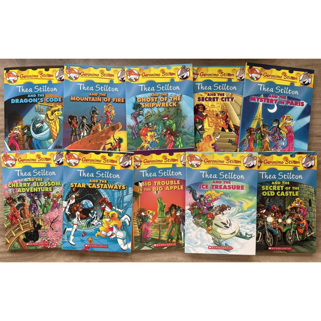 Thea Stilton 1-10 (10 books) brand new softcover, no box