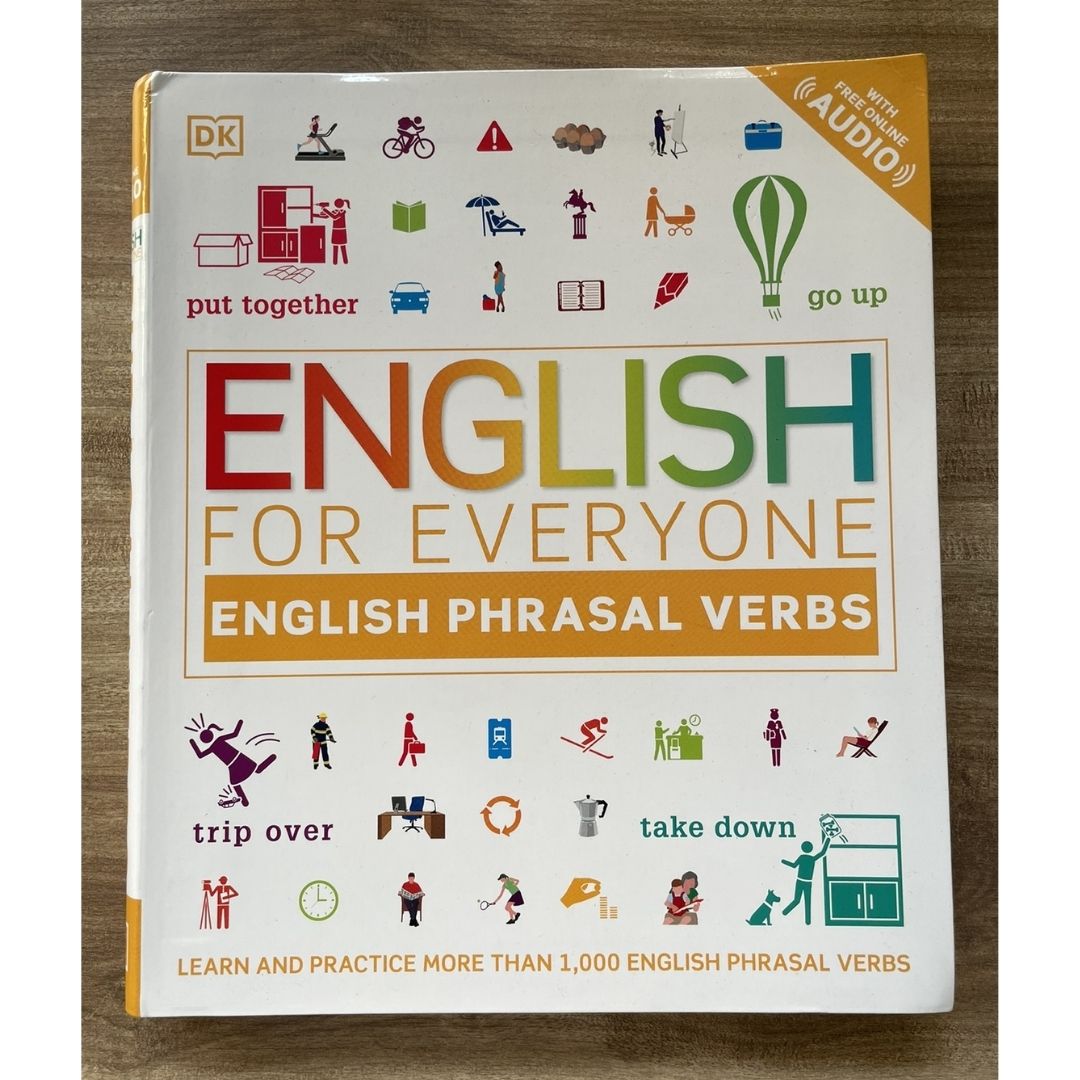 ENGLISH FOR EVERYONE English Phrasal Verbs: An ESL Book of Over 1,000 English Phrasal Verbs in Use (brand new softcover, with SLIGHT DENTS on book cover)