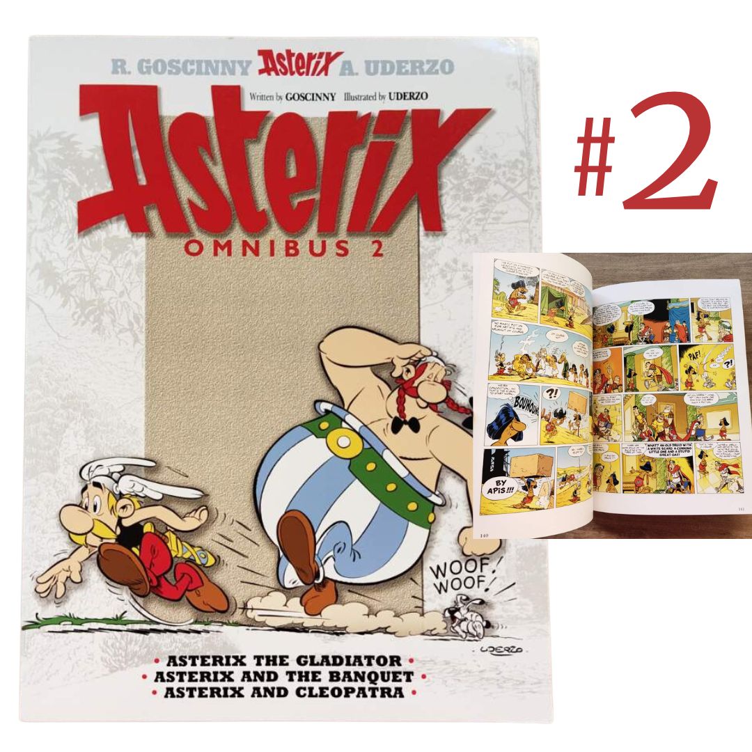 Asterix Omnibus (SINGLES) (3 stories, graphic comics, softcover)