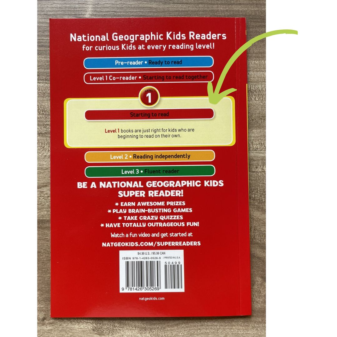 Level 1: NATGEO National Geographic Books for Kids (46 books)