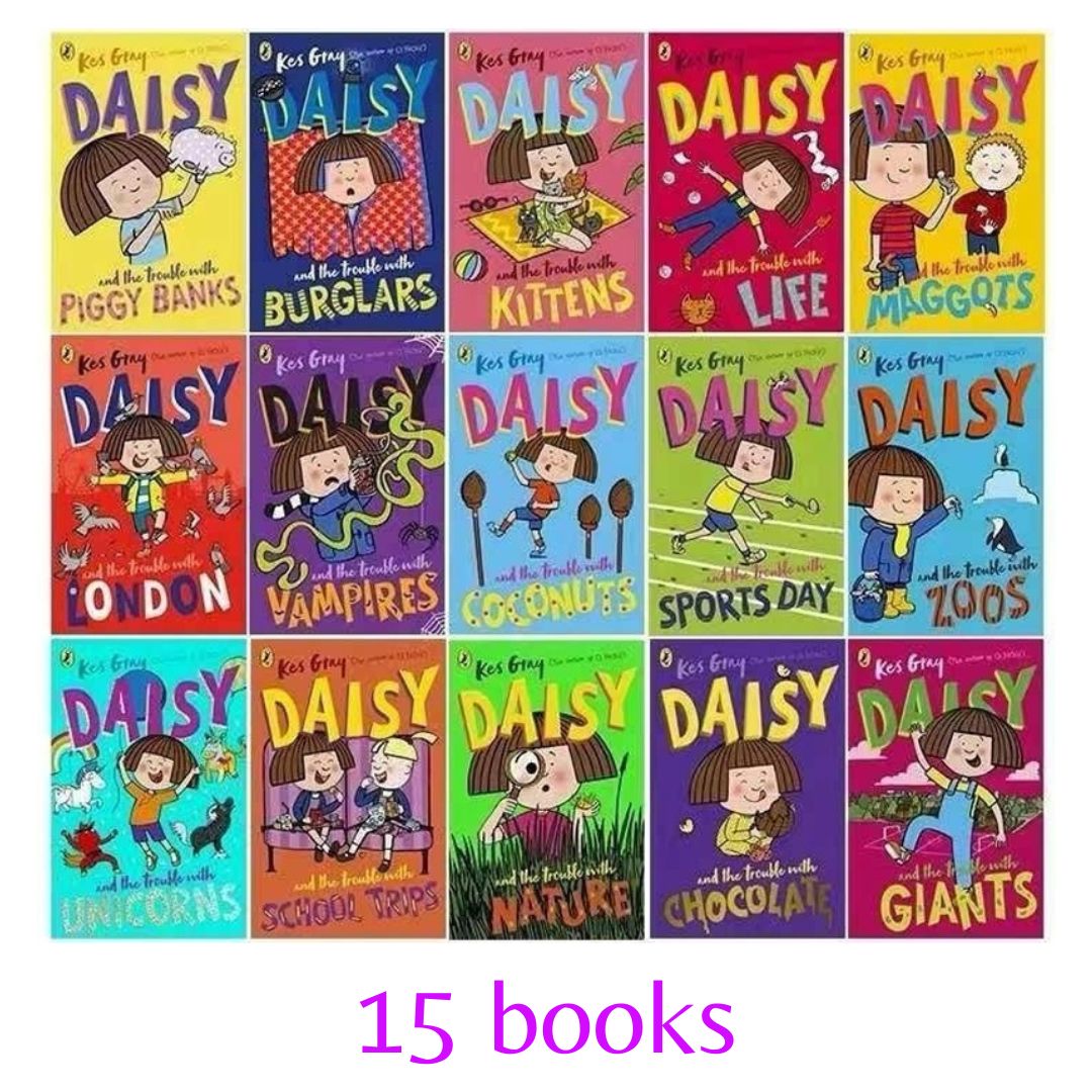 Daisy and The Trouble Collection (15 books) NO BOX, brand new softcover
