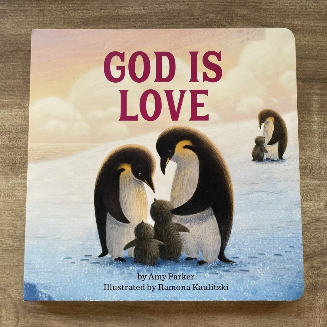 God Is Love by Amy Parker (brand new Board book) with SLIGHT DENTS on book cover