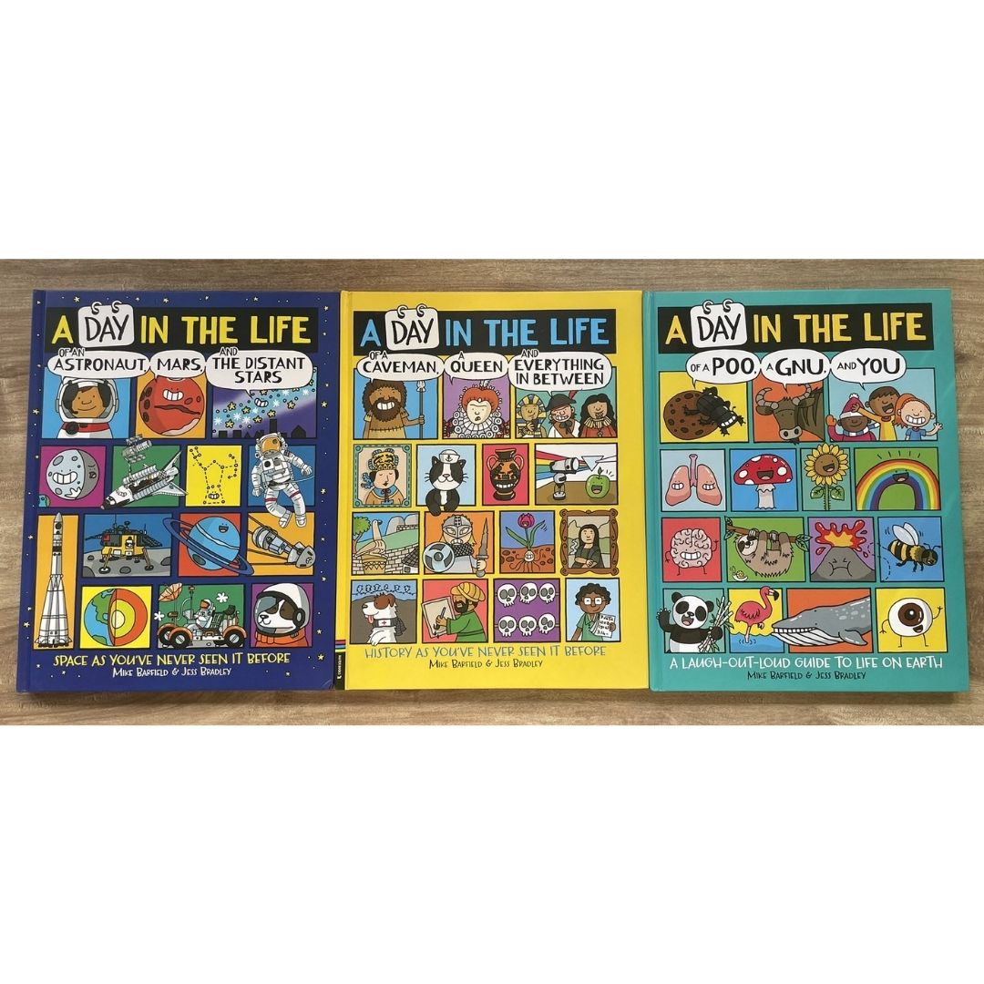 A Day in the Life (SINGLES) brand new hardcover, with SLIGHT DENTS on book cover