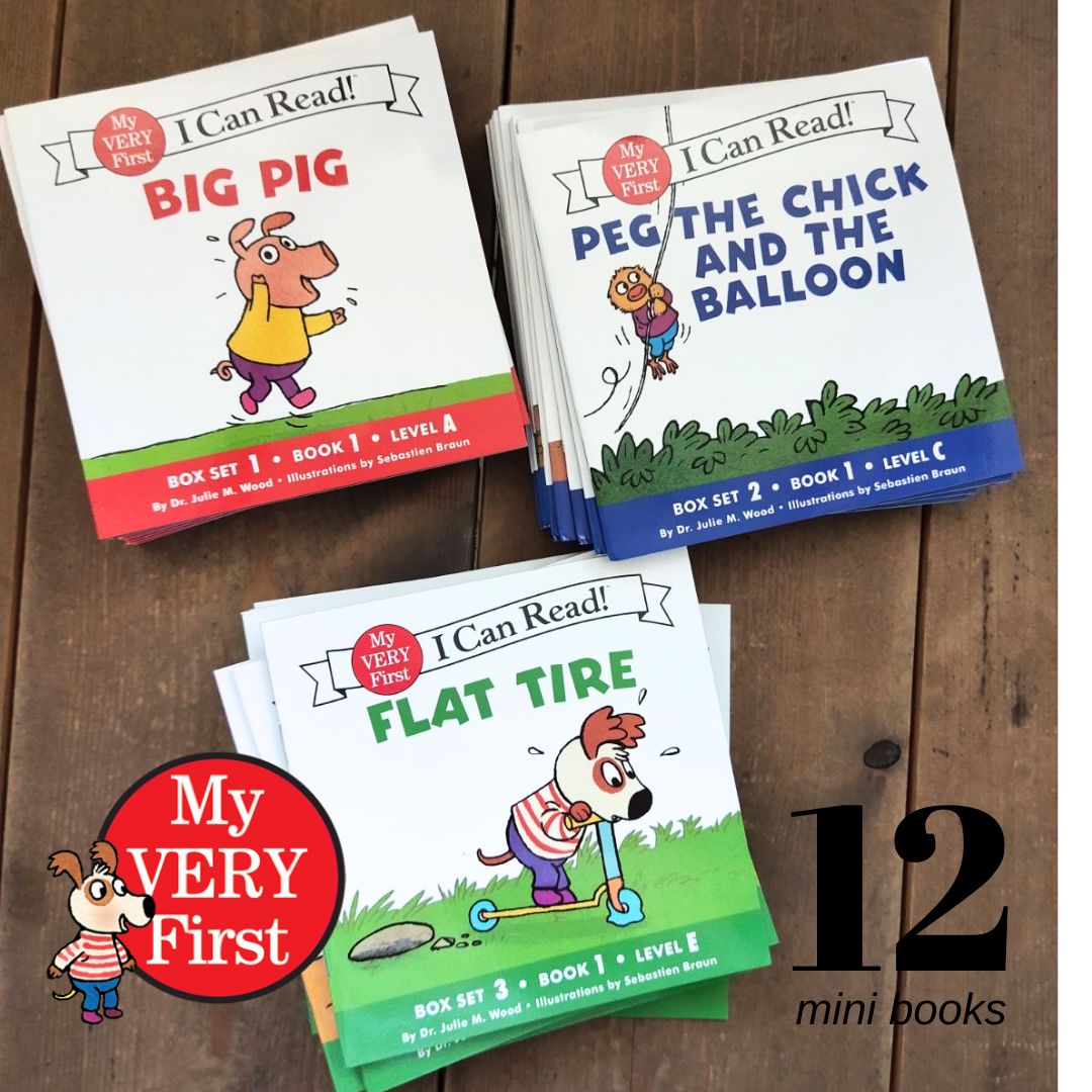 My Very First I Can Read Phonics MINI THIN BOOKS Set (Biscuit // Fancy Nancy // Little Critter // Red // Blue // Green) brand new paperbacks / softcovers