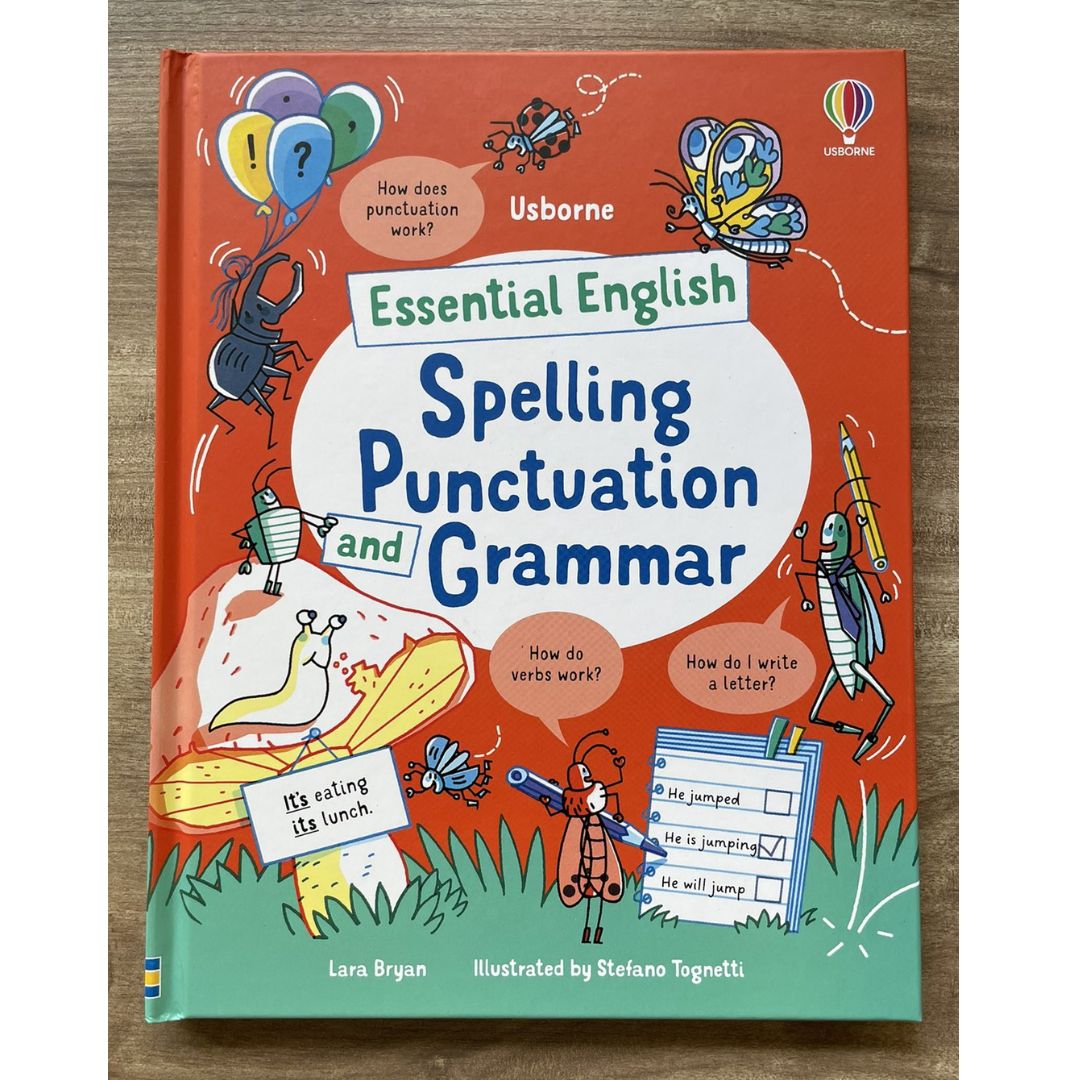 Usborne Essential English: Spelling Punctuation and Grammar (hardcover)