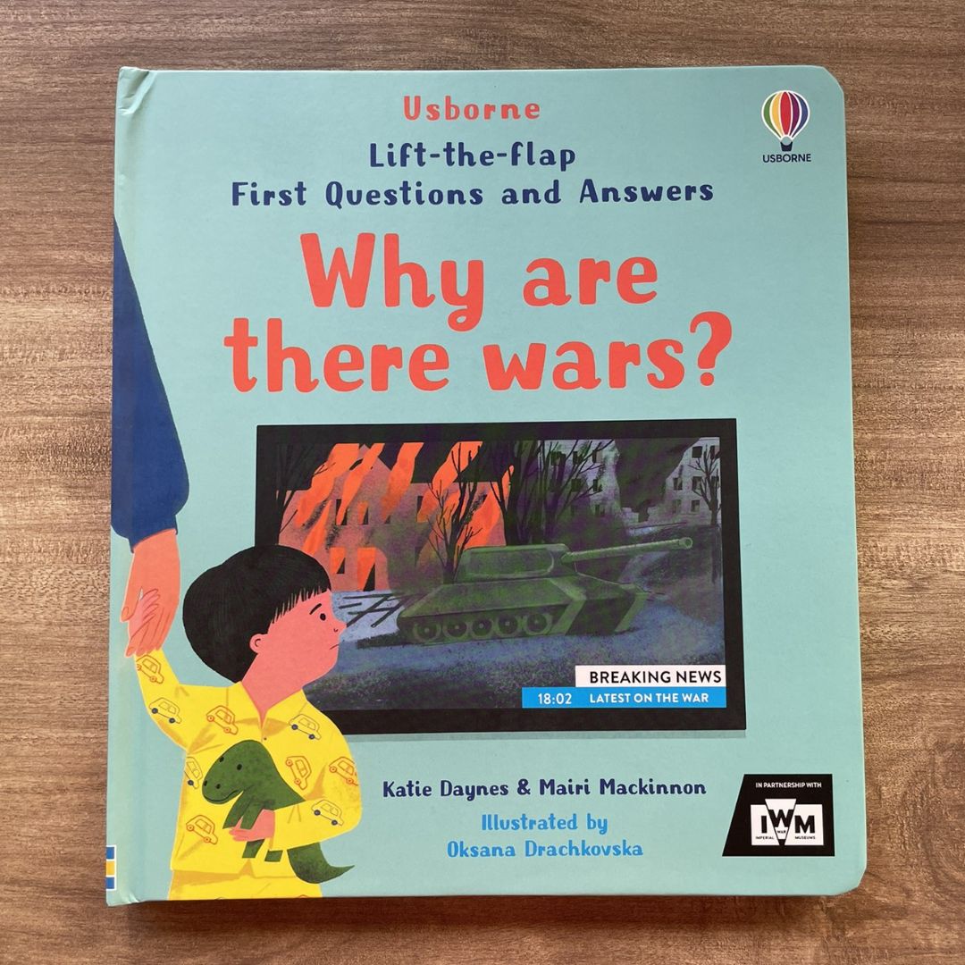 Usborne Lift-the-flap FIRST Questions and Answers (SINGLES, Board Book) How Do Flowers Grow / What is a Virus / What's It Like in Space / Why are there Wars / Why Do We Need Bees / Why Do We Need Trees / Why is it Dark at Night