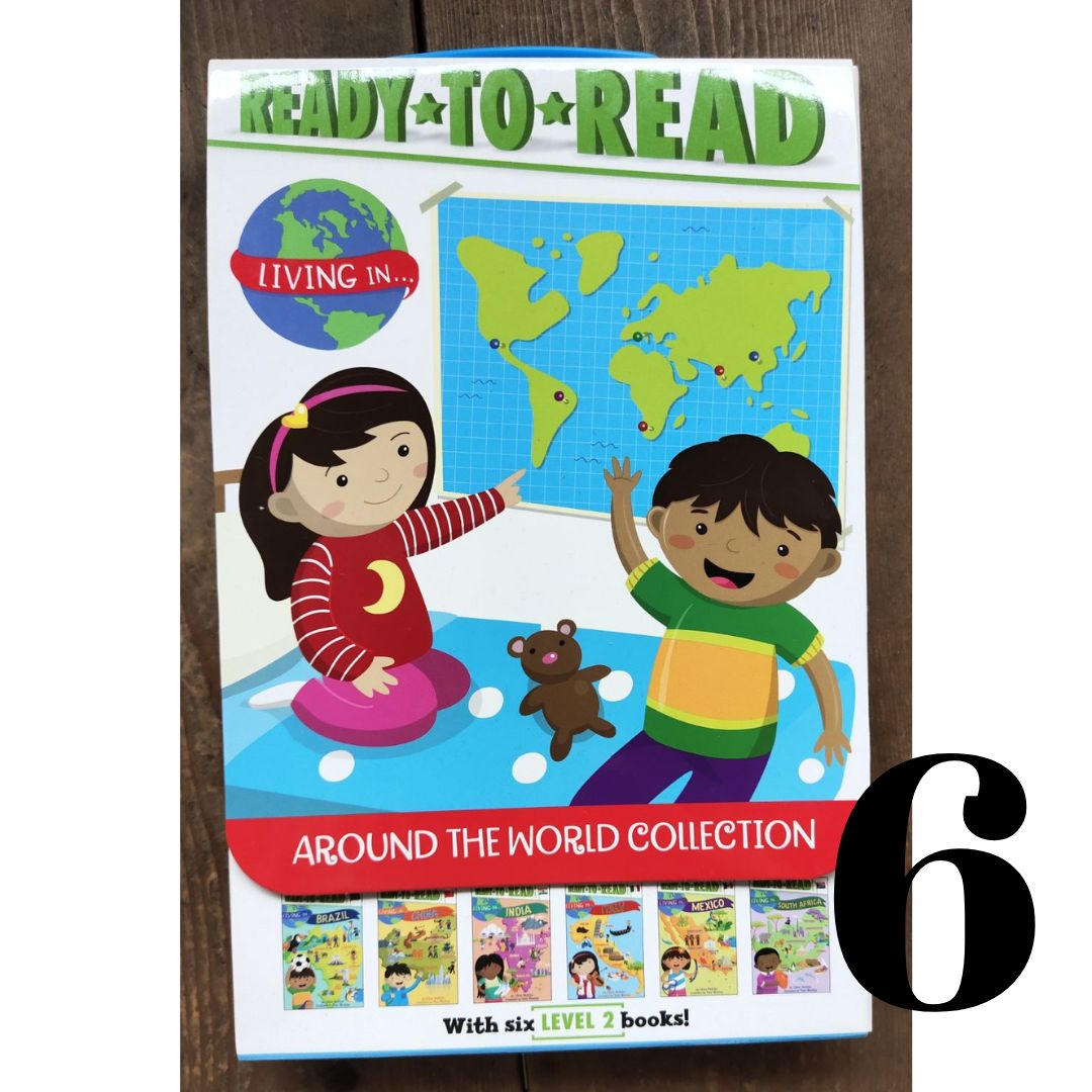 Ready to Read AROUND THE WORLD Level 2 (6 books) box set