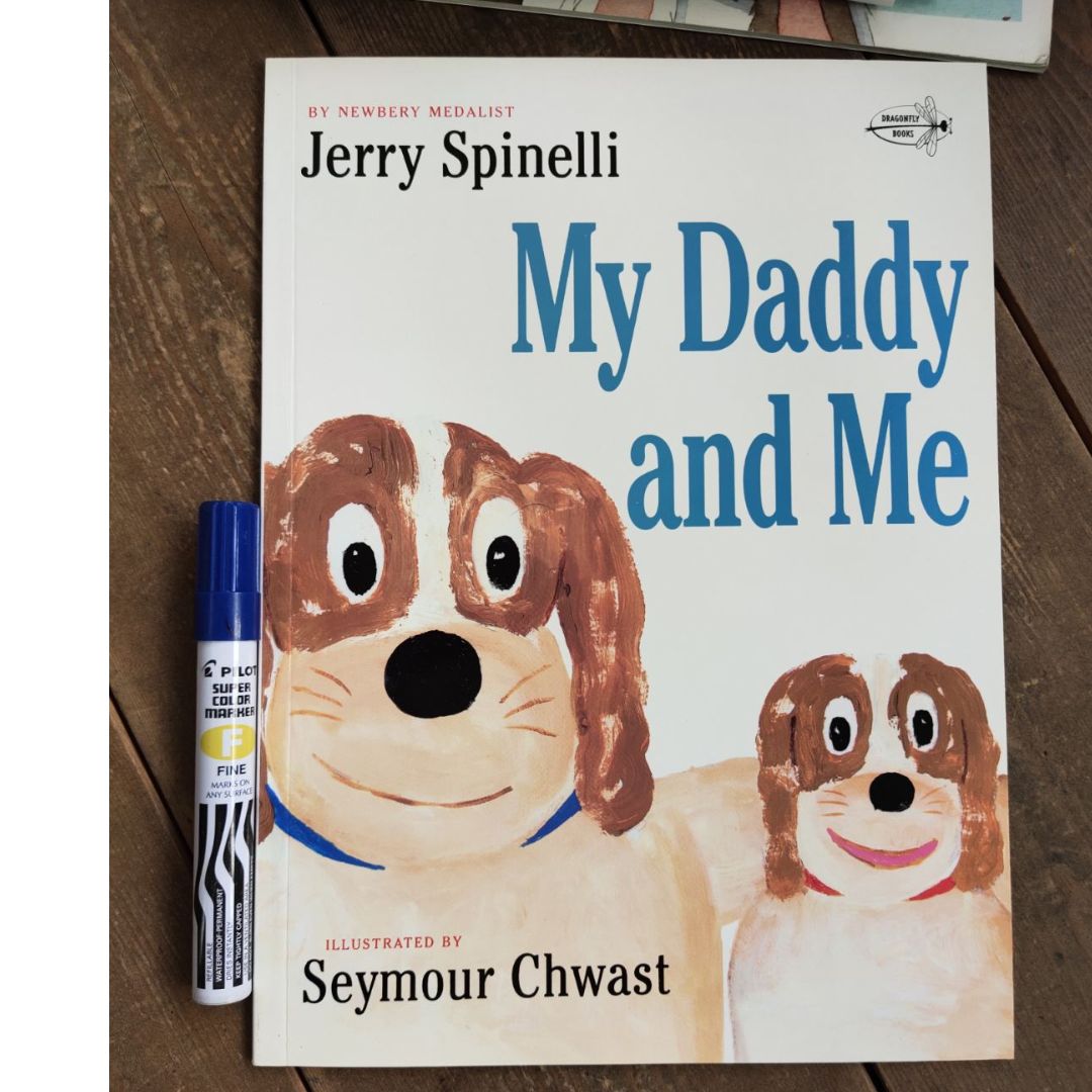 My Daddy and Me (WHITE BOOK / brand new softcover)
