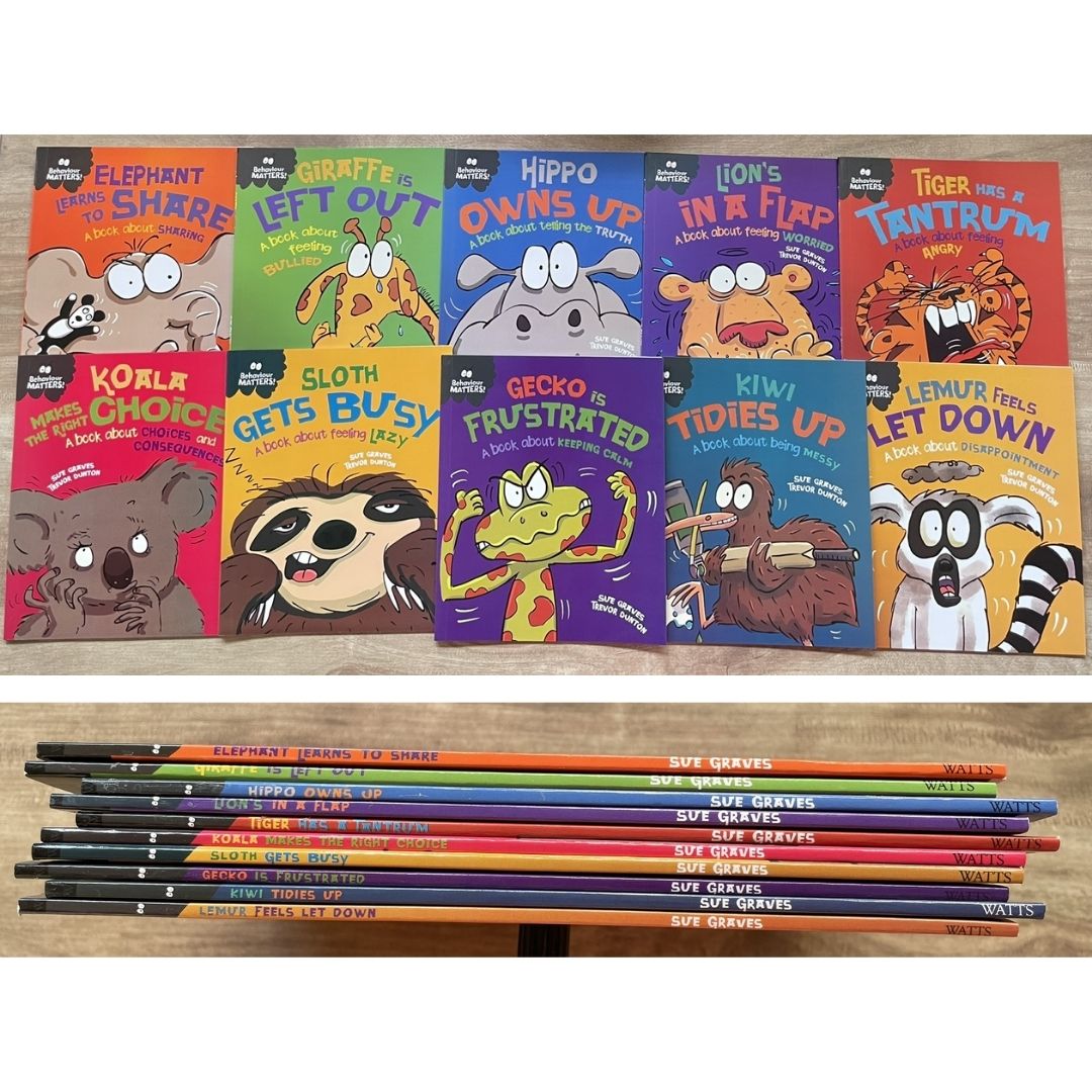 Behaviour Matters (10 books) (Social & Emotional Skills for Early Childhood Development) brand new softcover, no box