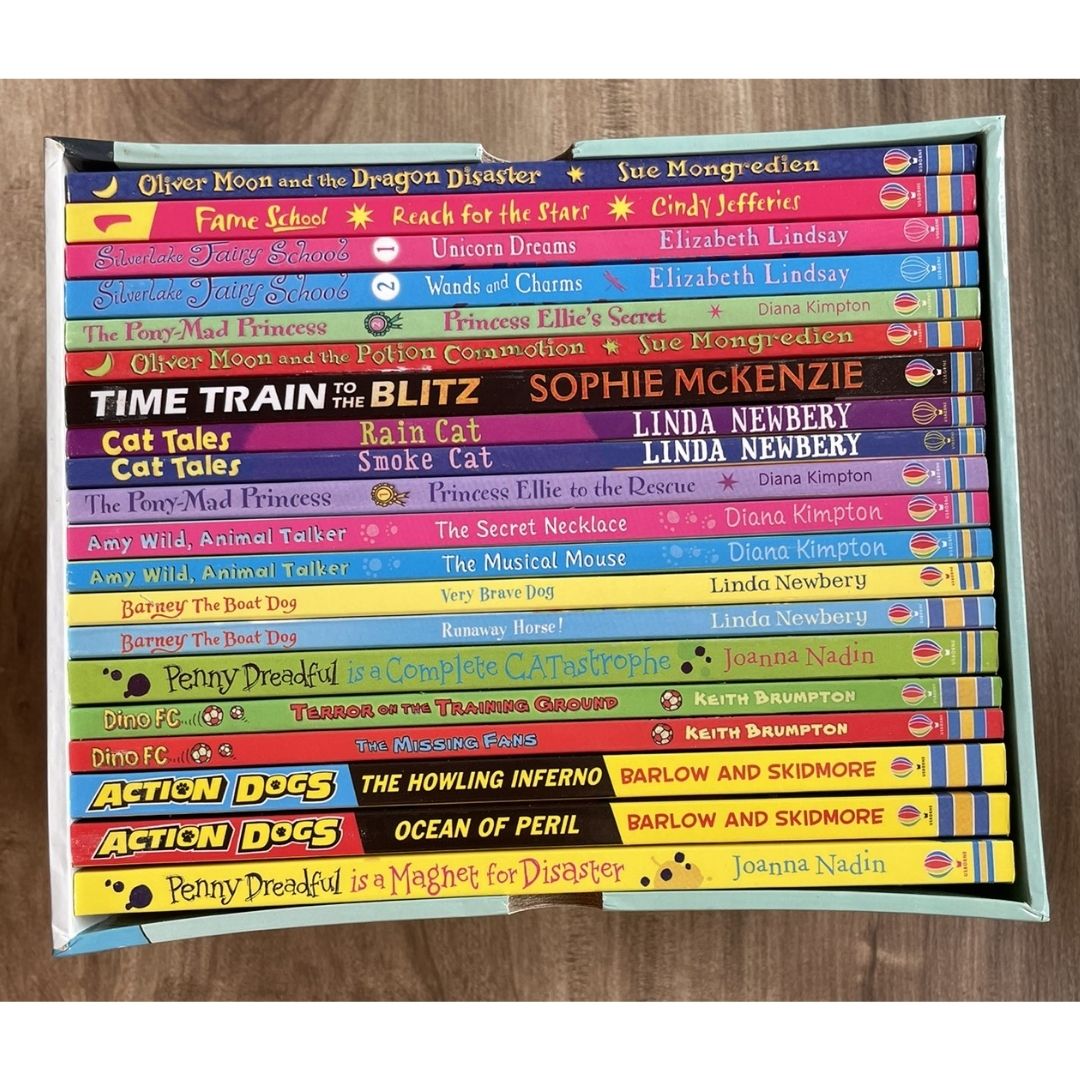 The Usborne Accelerated Reader Story Collection Box Set (20 books) brand new softcover, BOX with SLIGHT FOLDS, books no damage