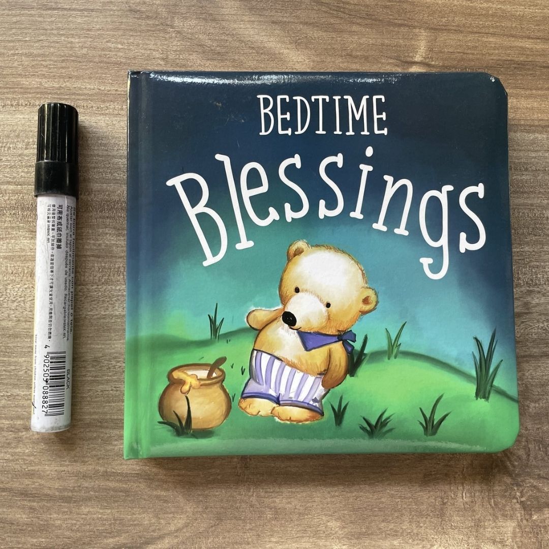 Bedtime Blessings (board book) brand new, with SLIGHT DENTS on book cover