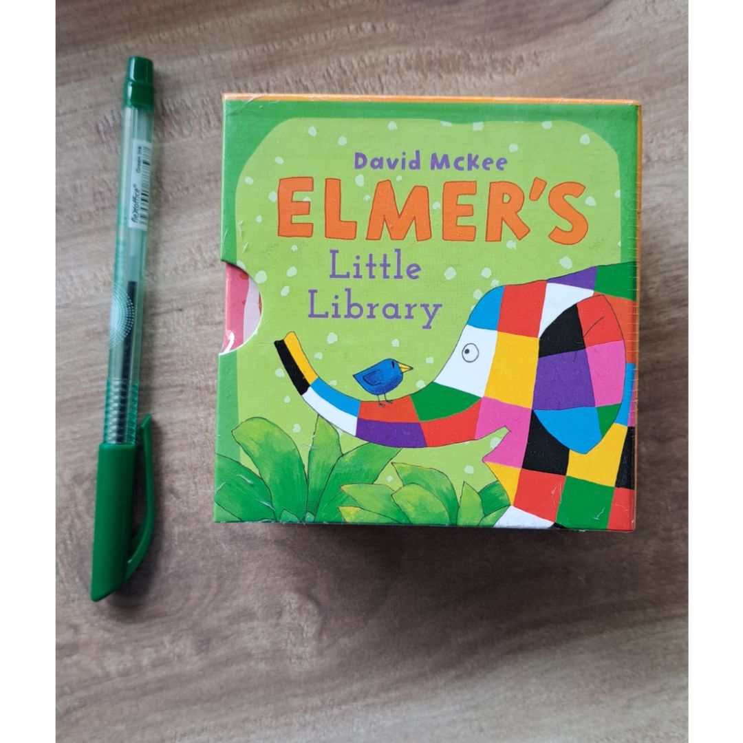 Elmer’s Little Library (mini board books)