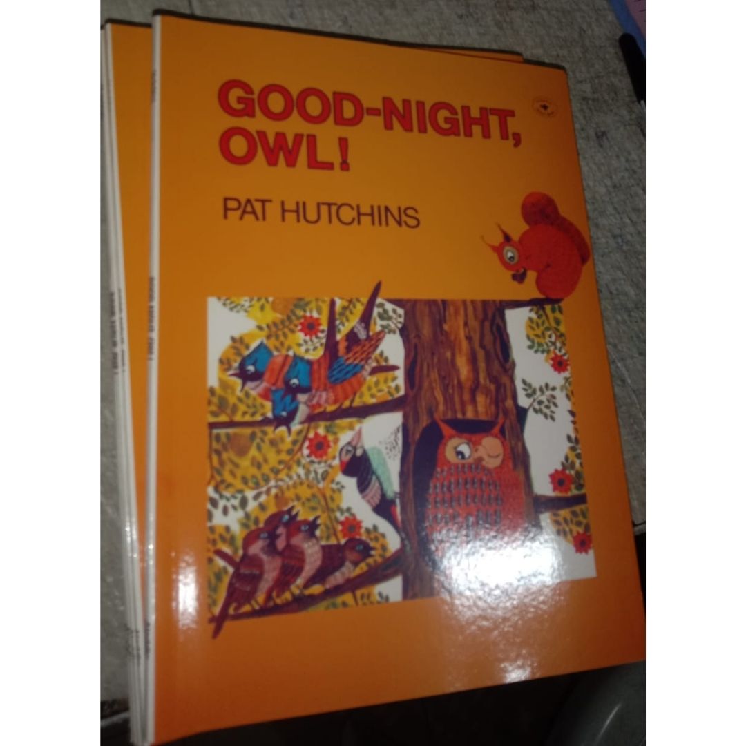 Good Night, Owl! Storybook by Pat Hutchins (brand new softcover, with SLIGHT FOLDS on book cover)