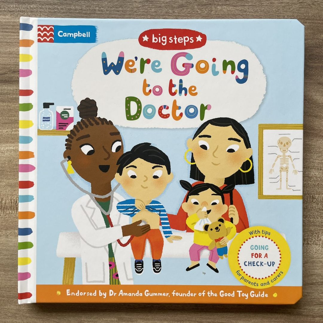 Campbell Big Steps (SINGLES) interactive BOARD BOOK - Can You Say Please/ Going to the Dentist/ Going to the Doctor/ Having a Baby/ Let's Wash Hands/ No More Dummies/ No More Nappies/ I'm Not Sleepy/ I'm Starting Nursery/ We Can Get Dressed