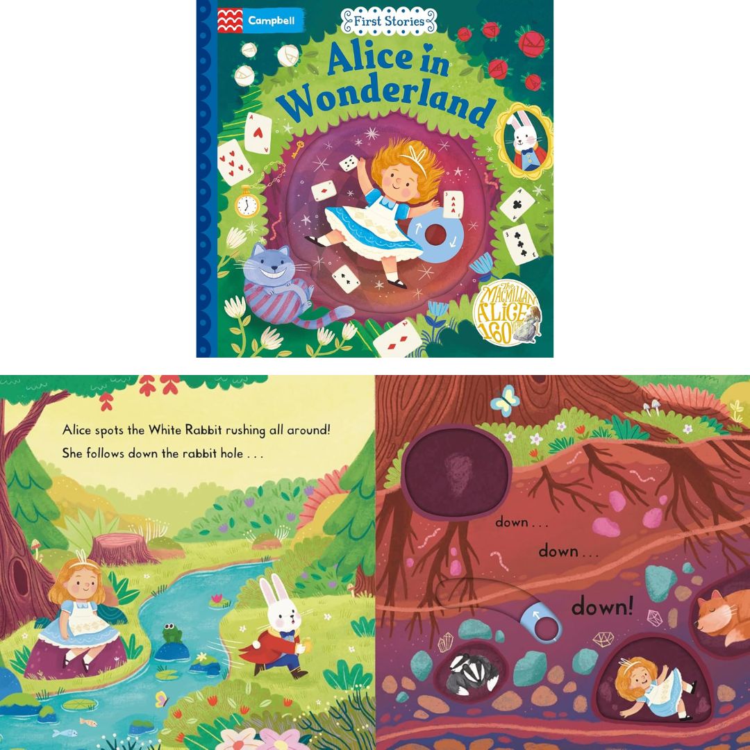 CAMPBELL First Stories Board book Fairy Tales (singles) INTERACTIVE BOARD BOOKS (Little Red Riding Hood, Rapunzel, Three Little Pigs, etc)
