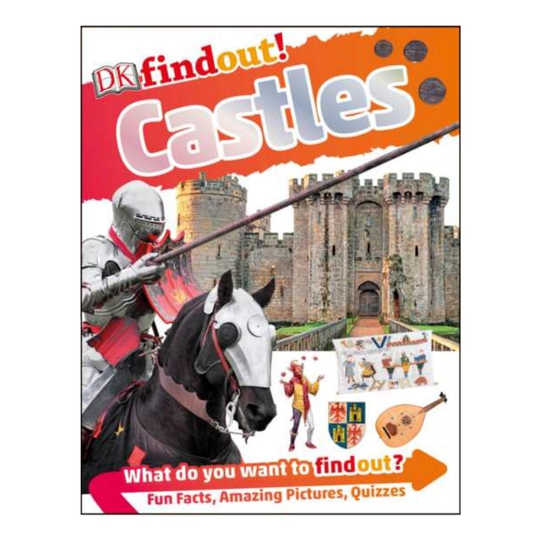 DK Findout! (SINGLES) Ancient Egypt Animals Big Cats Birds Castles Coding Energy Engineering Pirates Science Space Travel Universe Vikings Volcanoes