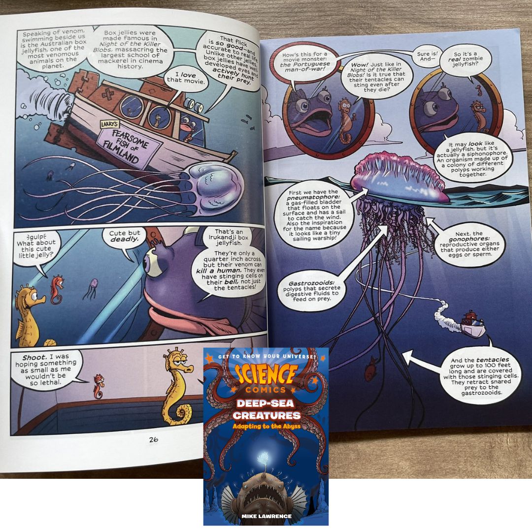 Science Comics (SINGLES, brand new softcover, w/ SLIGHT FOLDS) Computers / Deep Sea Creatures / Human Spaceflight