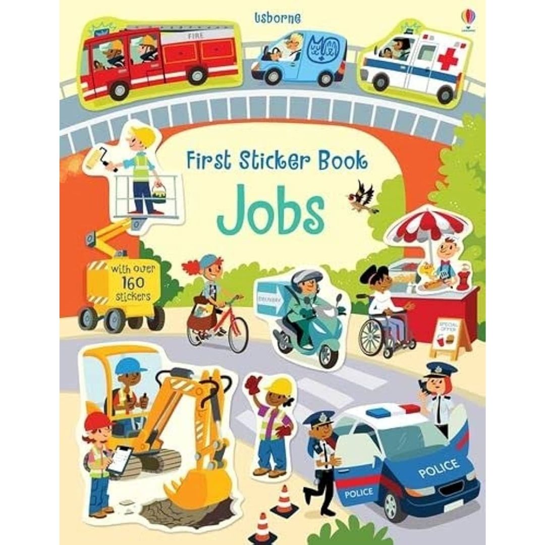 Usborne Sticker Books (SINGLES, brand new softcover, assorted stickers titles, please choose) - with SLIGHT FOLDS on some book covers