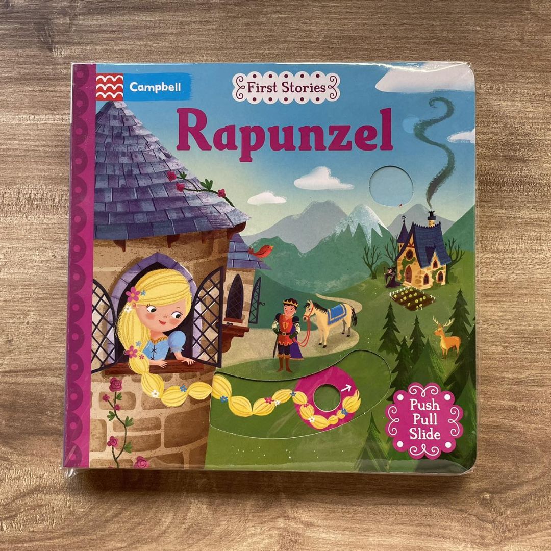 CAMPBELL First Stories Board book Fairy Tales (singles) INTERACTIVE BOARD BOOKS (Little Red Riding Hood, Rapunzel, Three Little Pigs, etc)