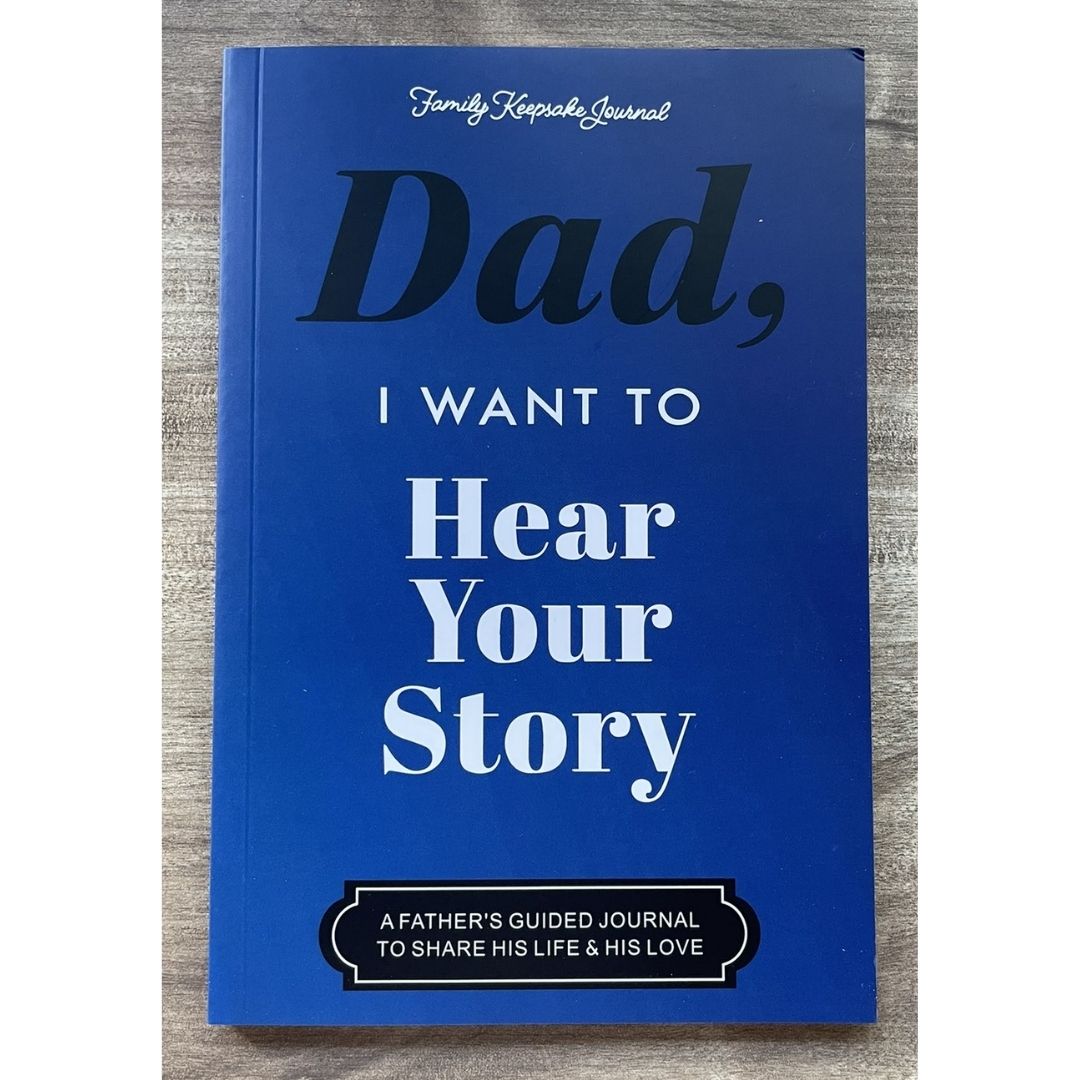 I Want to Hear Your Story: Dad Mom Grandmother Grandpa Guided Journal to Share His / Her Life & Love (Hear Your Story Books) (Paperback) (With SLIGHT FOLDS on book cover)