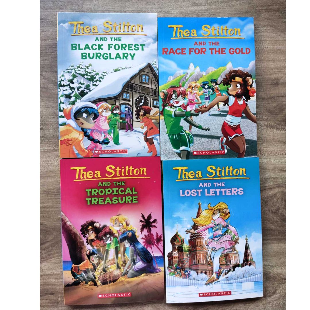 Thea Stilton 21-31 (11 books) brand new softcover, no box