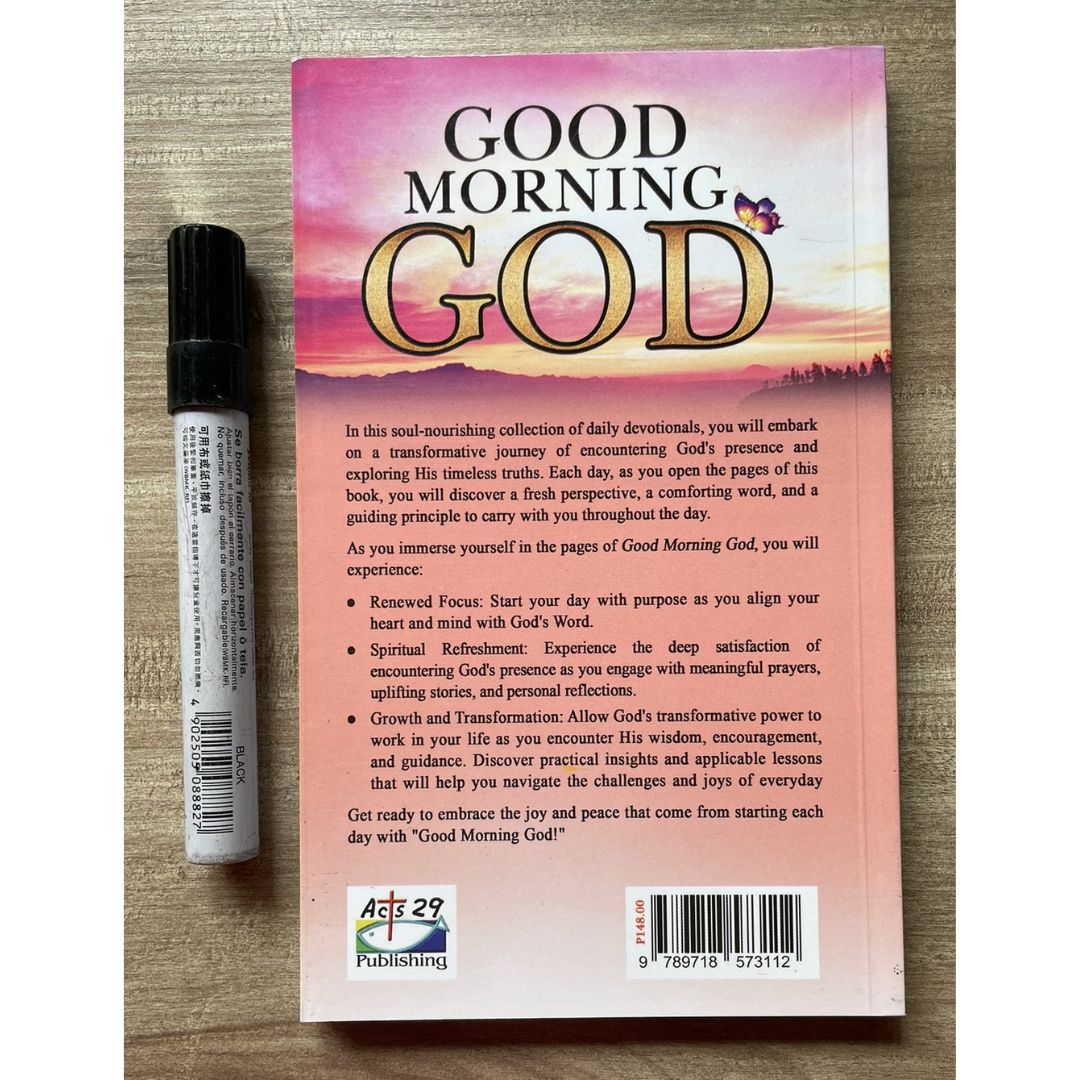 Good Morning God: A Soul-Nourishing Devotional to Start Your Day (by Veronica Cullen) brand new Softcover