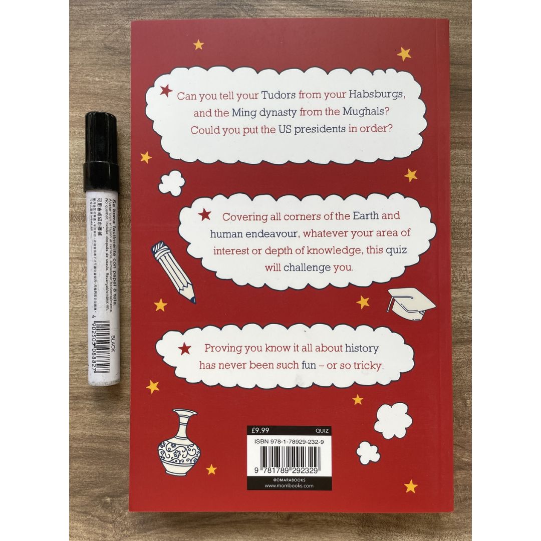Think You Know It All? History: The Activity Book for Grown-Ups (brand new softcover)
