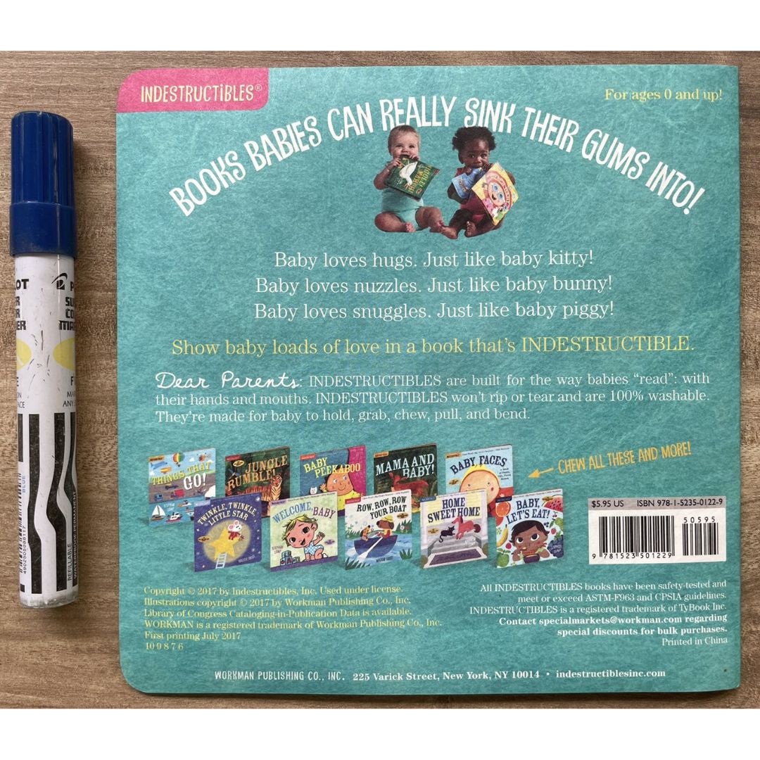 Indestructibles (Retail / Singles) Chew Proof · Rip Proof · Nontoxic · 100% Washable (Book for Babies)