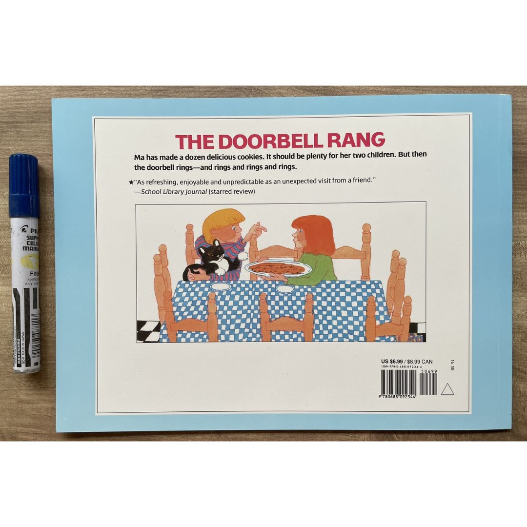 The Doorbell Rang by Pat Hutchins (brand new softcover)