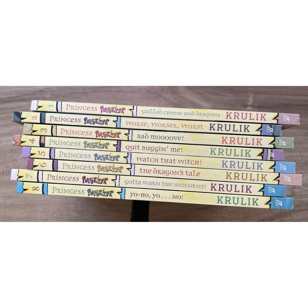 Princess Pulverizer (8 books) brand new softcover, no box