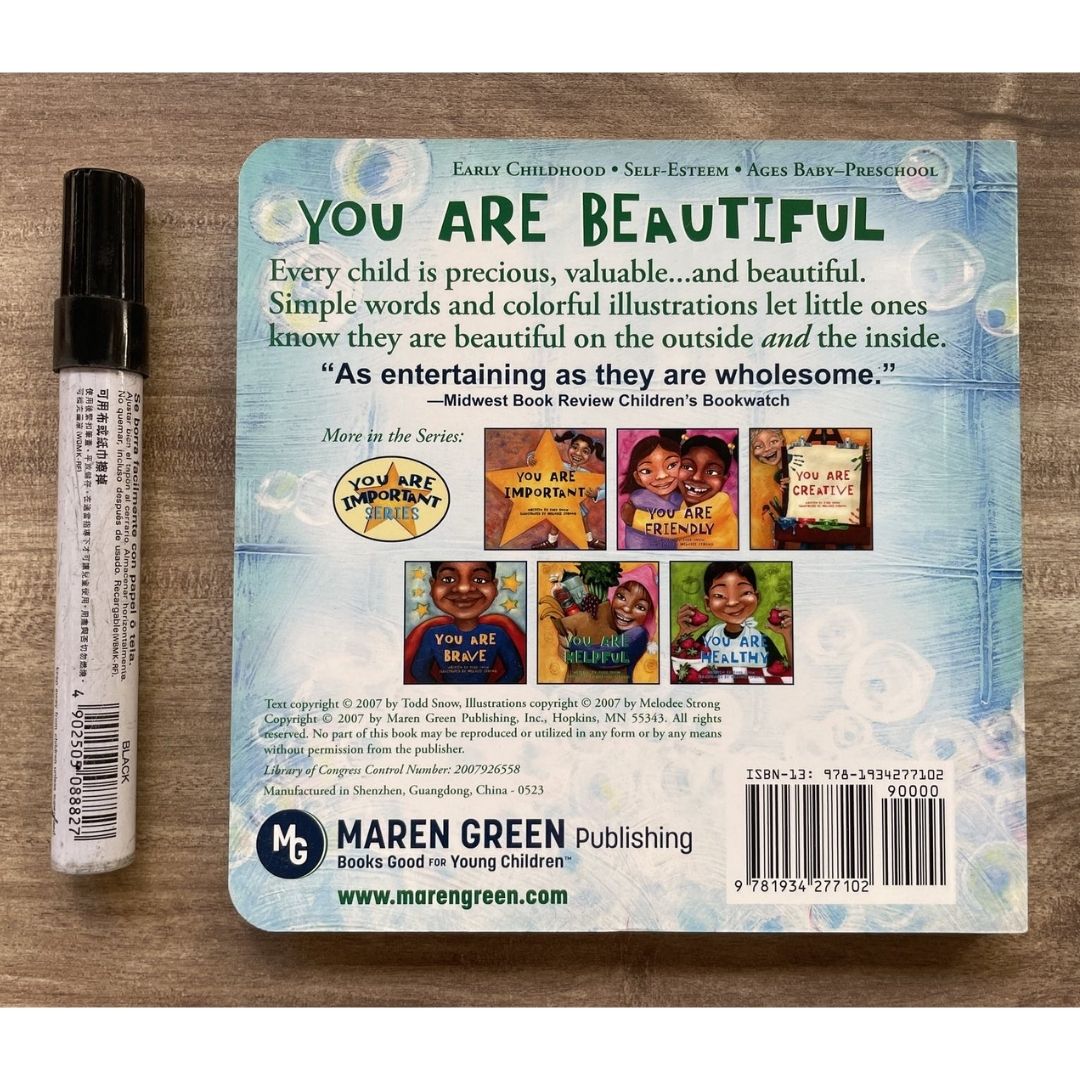 You Are Beautiful (You Are Important Series) (brand new Board Book, with SLIGHT DENTS on book cover)