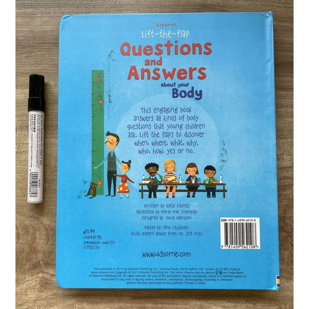 Usborne Lift-the-flap Questions and Answers About (SINGLES, brand new Board Book, w/ SLIGHT DENTS on book cover) Animals / Body / Feelings / Food / Jobs / Money / Nature