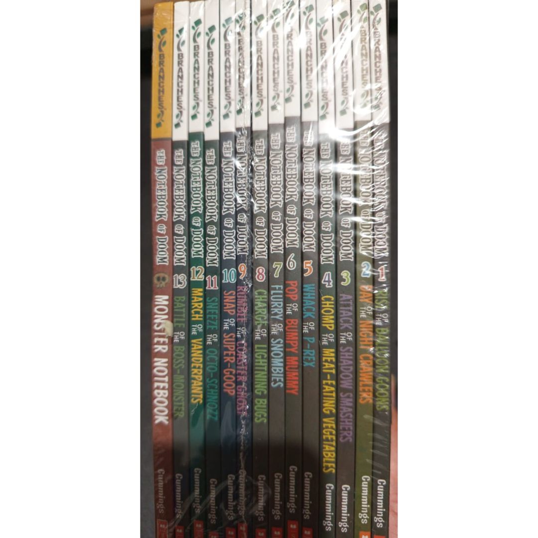 THE NOTEBOOK OF DOOM by Scholastic (14 books) brand new softcover, no box