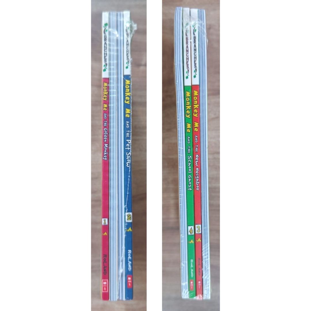Monkey Me (4 books) brand new softcover, no box