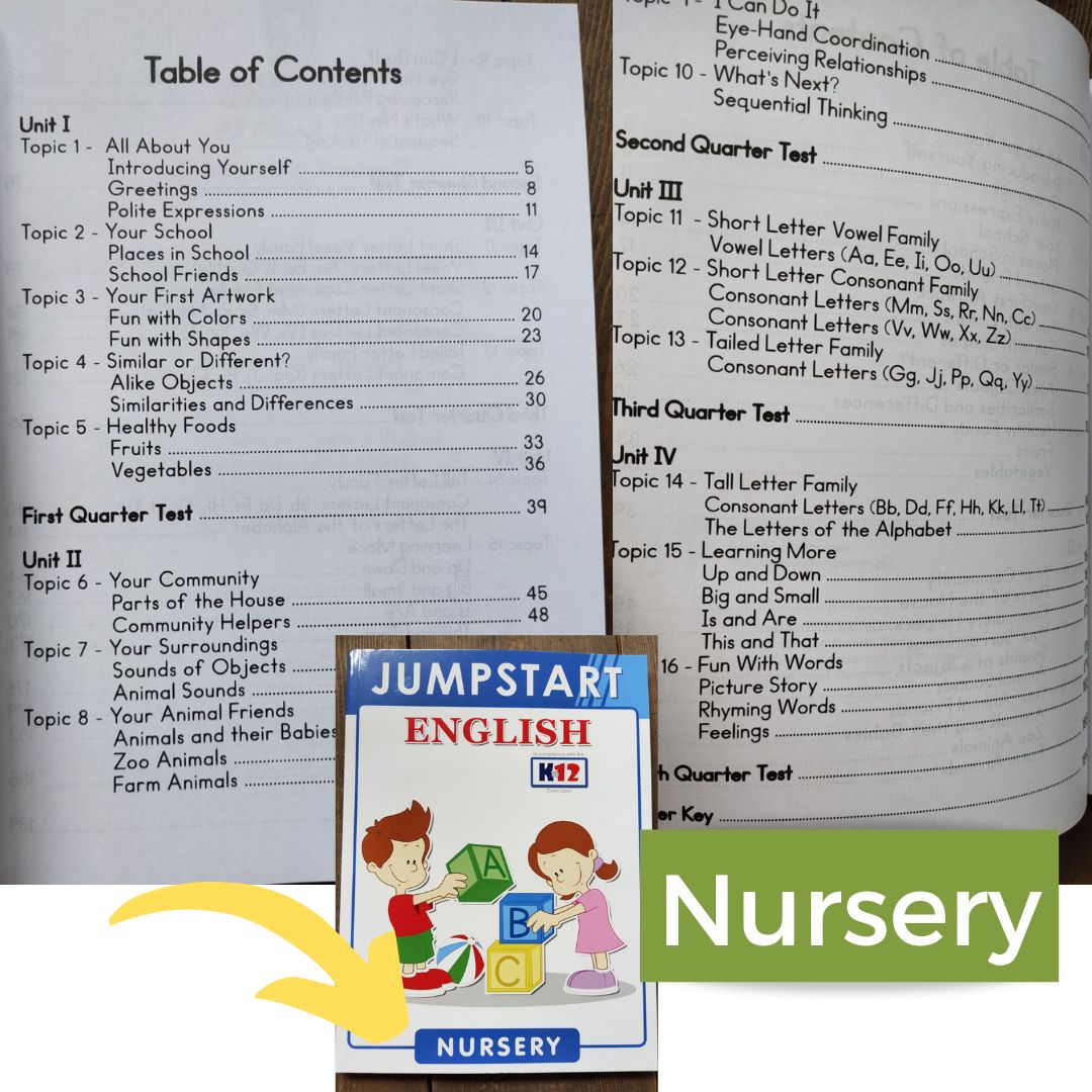 Jumpstart (ENGLISH) Workbook - softcover - singles