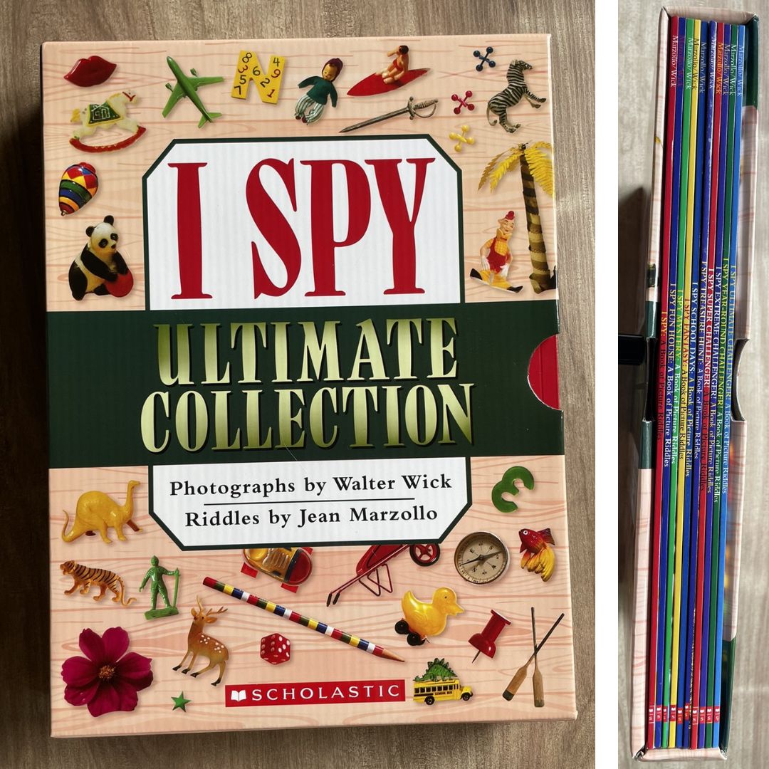 I Spy The Ultimate Collection (10 books) brand new softcover - Box with slight dents (Books no damage.)
