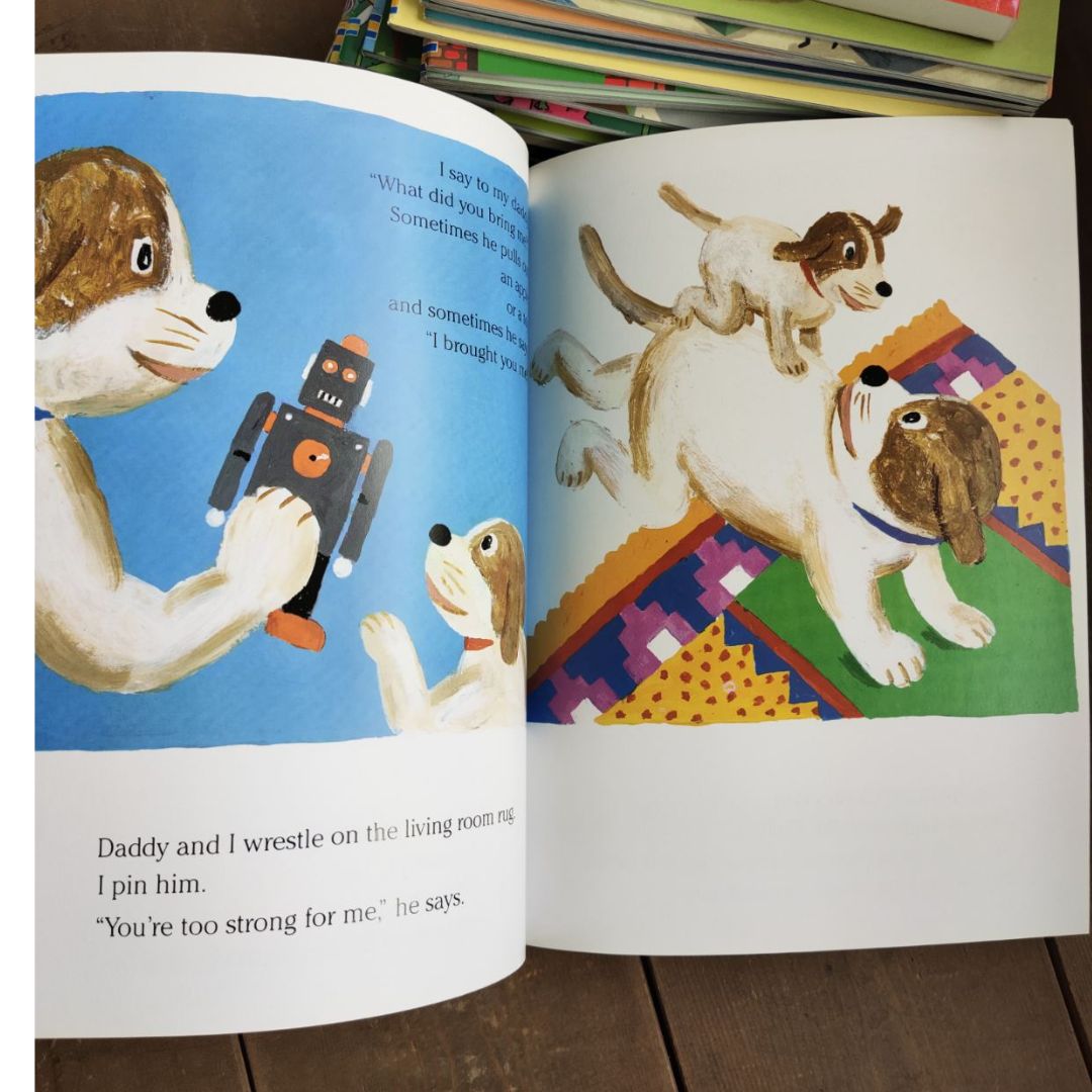 My Daddy and Me (WHITE BOOK / brand new softcover)
