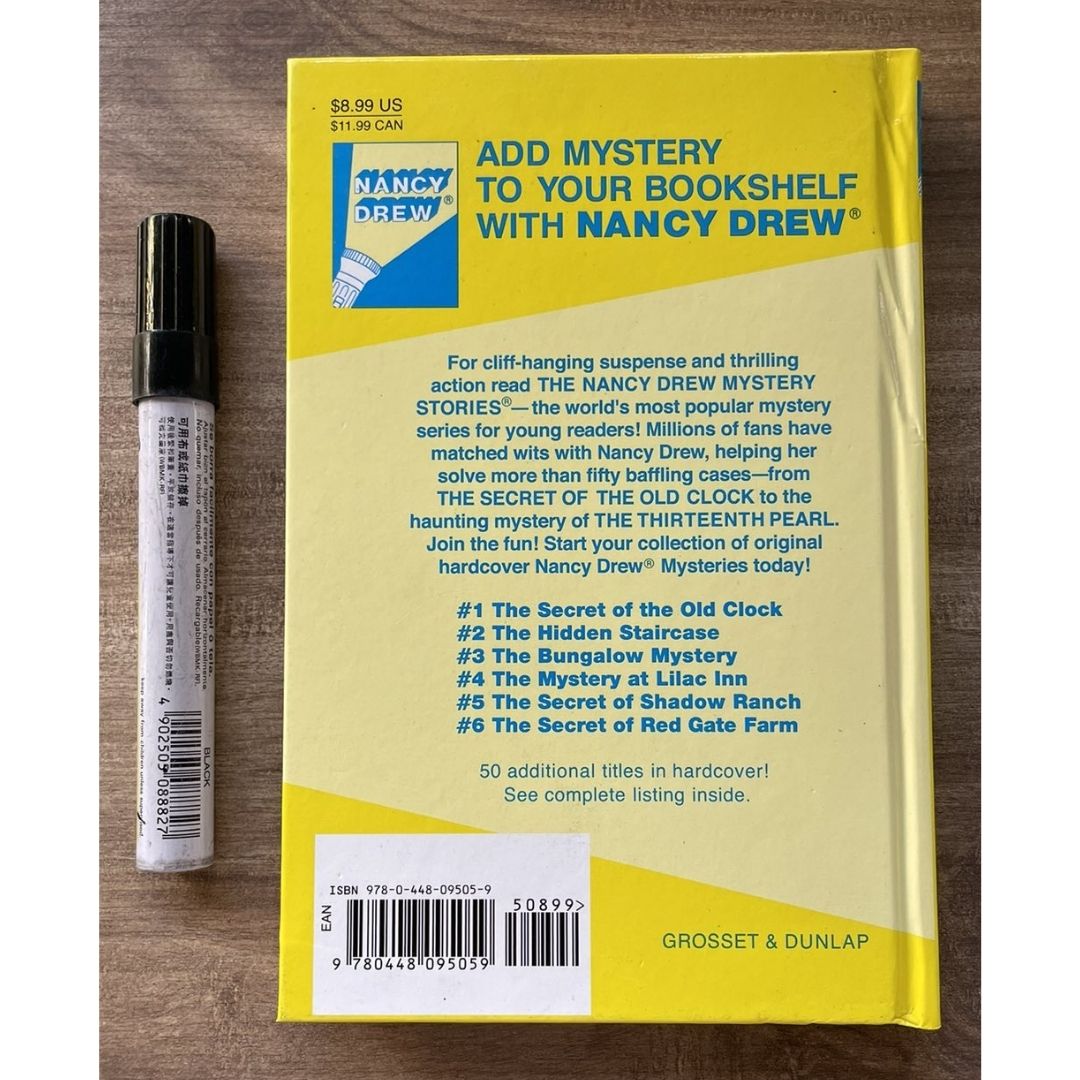 Nancy Drew Mystery Story #5: The Secret of Shadow Ranch (brand new Hardcover, with SLIGHT DENTS on book cover)