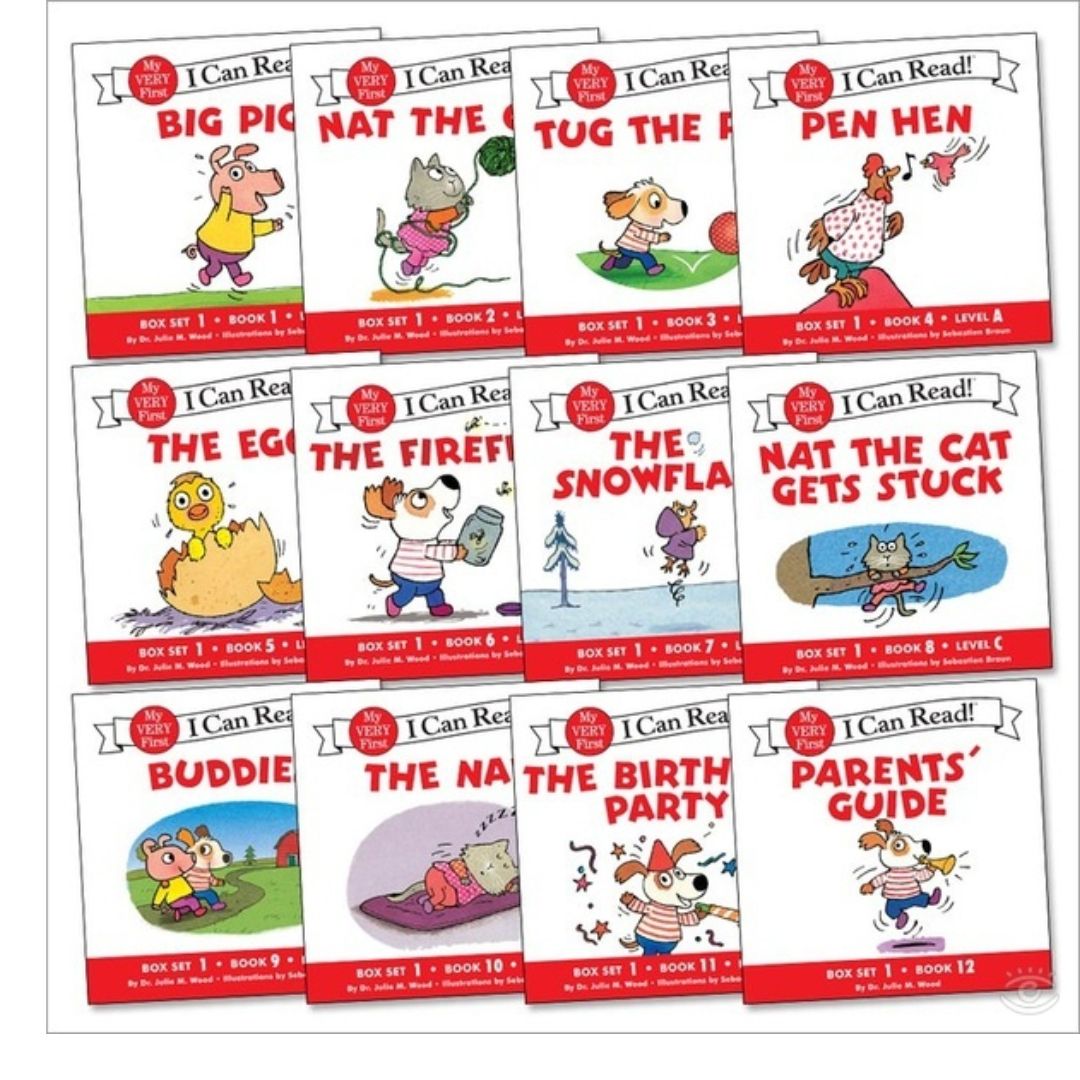 My Very First I Can Read Phonics MINI THIN BOOKS Set (Biscuit // Fancy Nancy // Little Critter // Red // Blue // Green) brand new paperbacks / softcovers