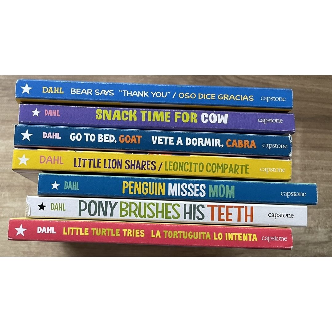 Hello Genius BOARD BOOKS (SINGLES) Little Dinos Don't Push / Just Breathe Bear / Little Lion Shares etc (book covers with SLIGHT DENTS)