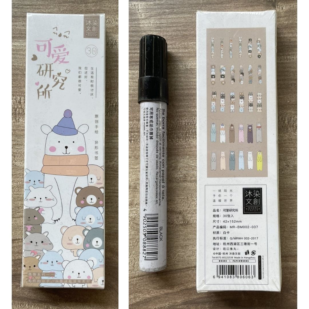 Bookmarks Set (30 pcs bookmarks in a set) (Pls. choose design)