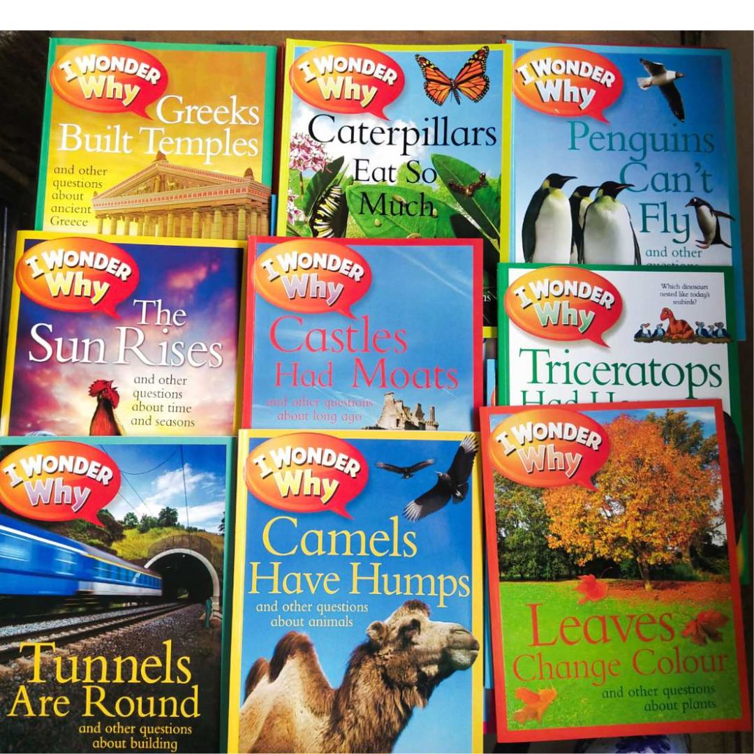 I WONDER WHY series (25 books) softcover, no box