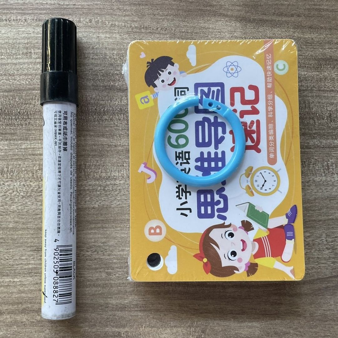 The Mind Mapping Method for Learning 600 Elementary School Level Bilingual English-Simplified Chinese Words Flashcards (brand new)