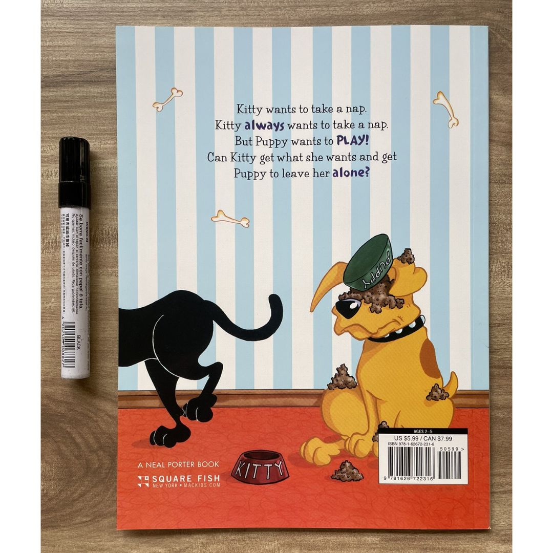 Bad Kitty Does Not Like Dogs (softcover)