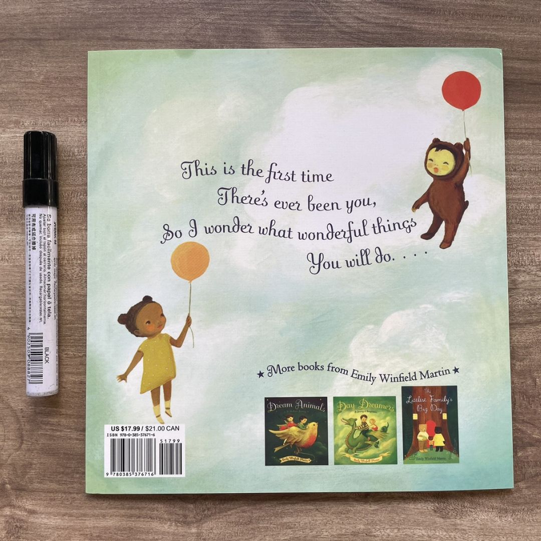 The Wonderful Things You Will Be by Emily Winfield Martin (brand new softcover)