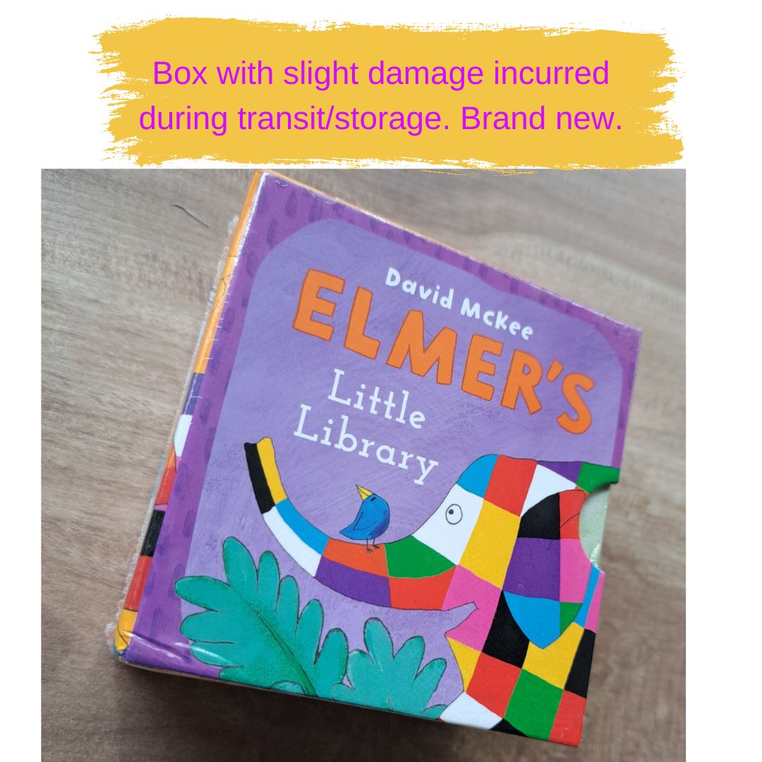 Elmer’s Little Library (mini board books)